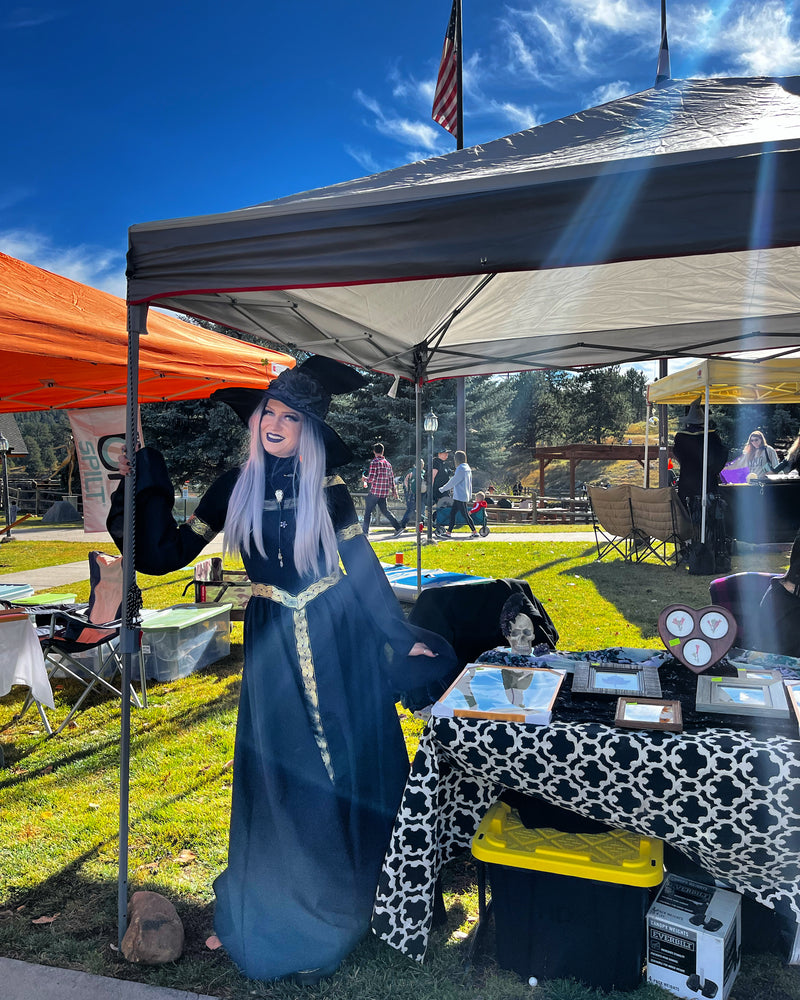 The Witches and Warlocks Float on Evergreen Lake