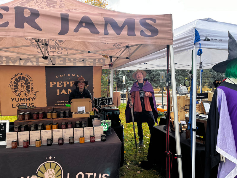 The Witches and Warlocks Float on Evergreen Lake