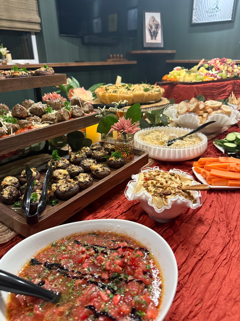 Fundraising Dinner for EFAA; Food & Flowers