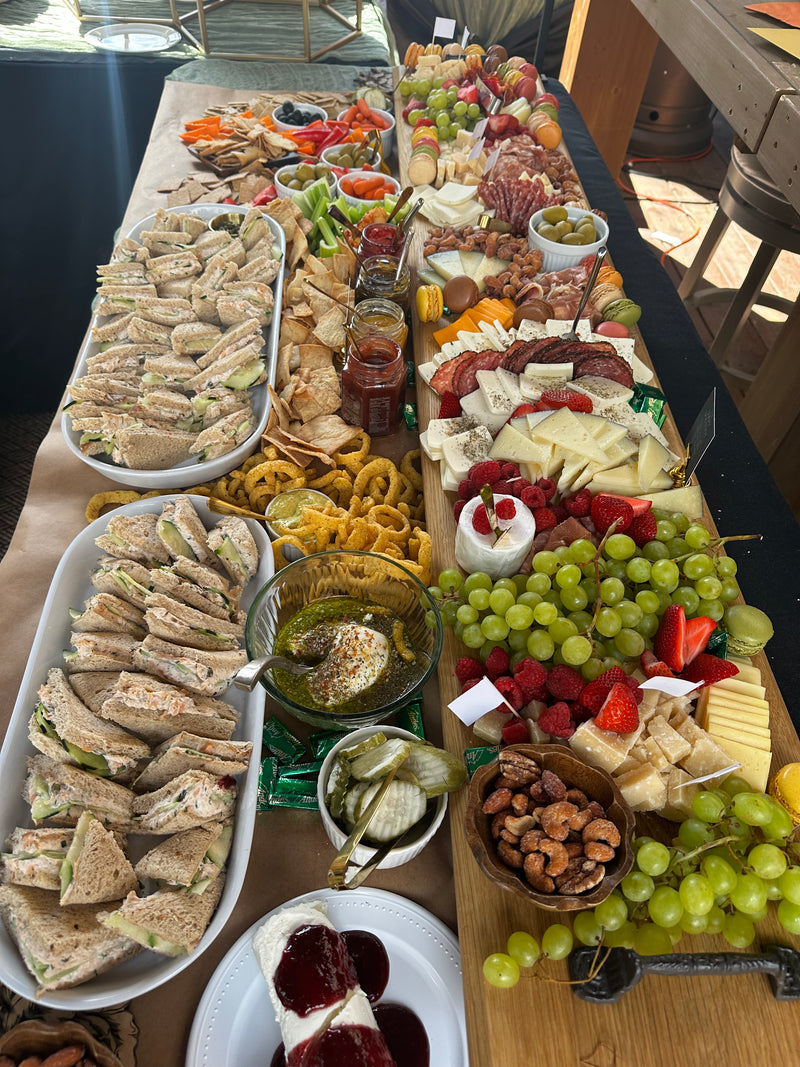 Surprise 60th Birthday! Food, Beverages, Floral